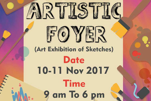 Artistic-Foyer- Art Exhibition of Sketches