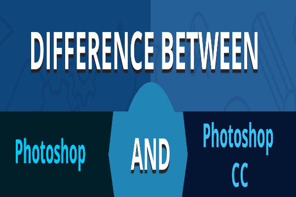 Difference between Adobe Photoshop and Photoshop CC