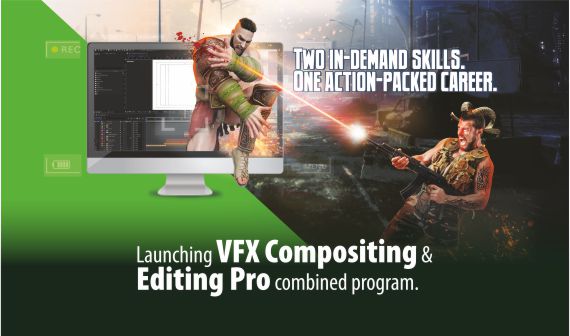 Launching vfx composting and Editing program