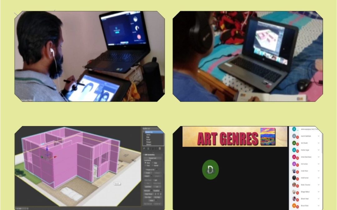 Arena Animation Sayajigunj – Learning and Activities during lockdown