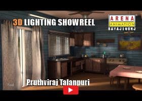 3D Lighting Showreel by Pruthviraj Talanpuri
